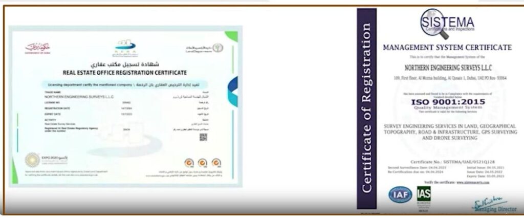 Real Estate Registration certificate