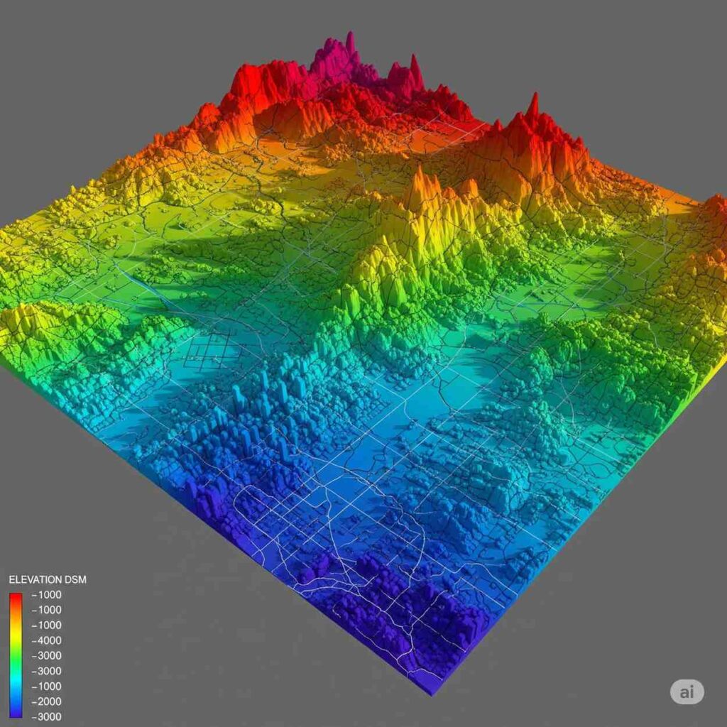 digital surface model
