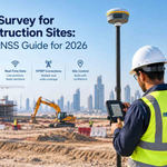 GPS Survey for Construction Sites: RTK GNSS Guide for 2026