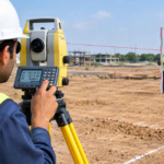 Setting Out Using a Total Station: Step-by-Step Process for Building Projects