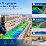 Corridor Mapping for Infrastructure Projects: Survey Data, Route Planning and Construction